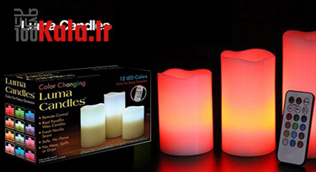 شمع ال ای دی 12 رنگ Luma Candles 16 d8b4d985d8b9 d8a7d984 d8a7db8c d8afdb8c 12 d8b1d986daaf luma candles 68c42a2755702