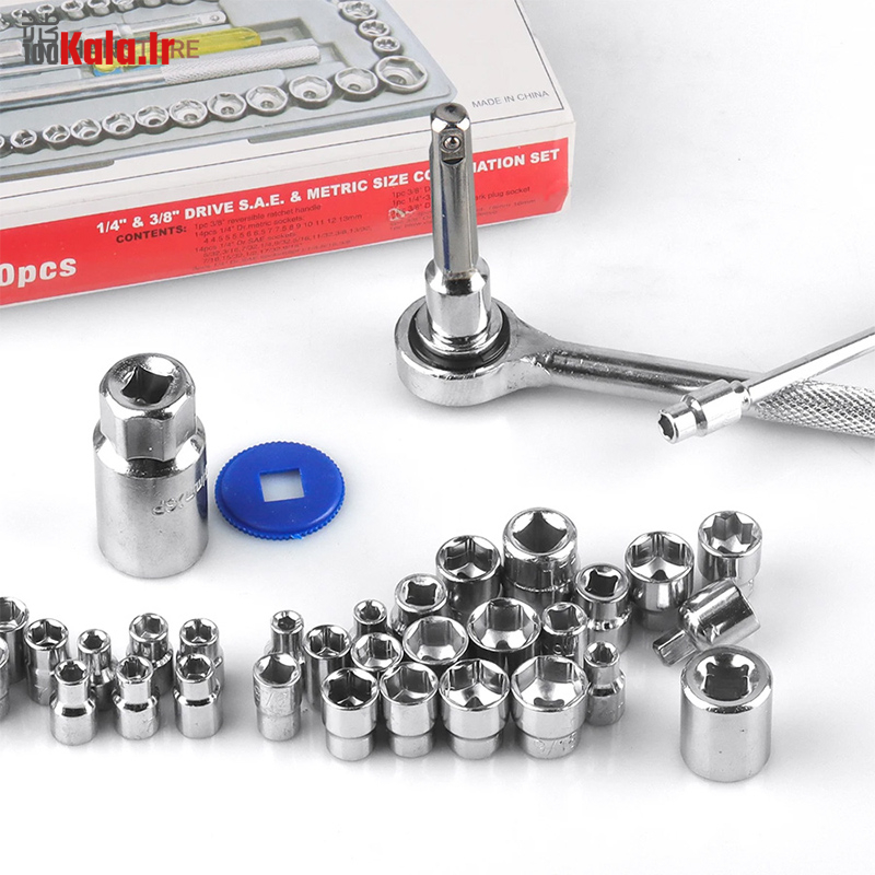 مجموعه 40 عددی آچار بکس AIWA 41 d985d8acd985d988d8b9d987 40 d8b9d8afd8afdb8c d8a2da86d8a7d8b1 d8a8daa9d8b3 aiwa 68c5c4d2c6cda