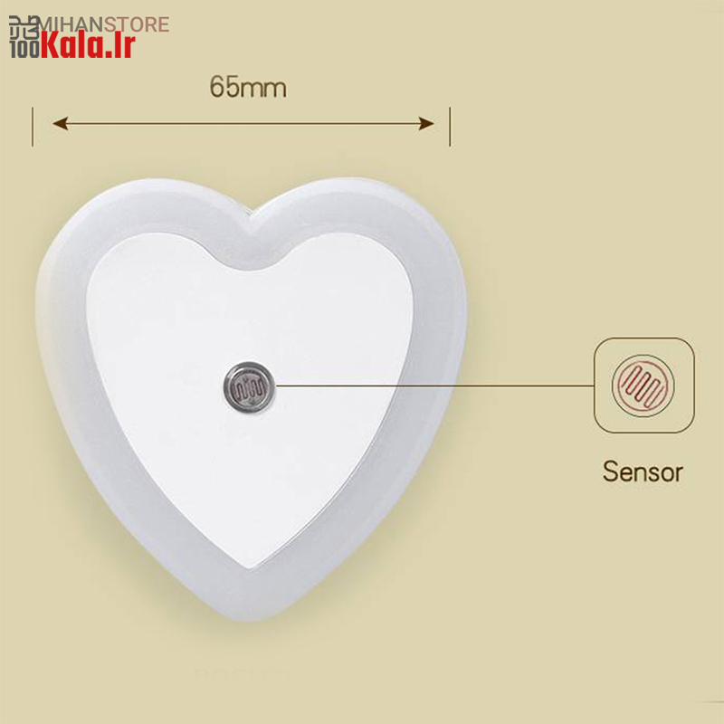 چراغ خواب سنسور دار Heart 21 da86d8b1d8a7d8ba d8aed988d8a7d8a8 d8b3d986d8b3d988d8b1 d8afd8a7d8b1 heart 68c0a96c747fc