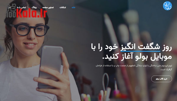 قالب شرکتی Bolo