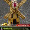 سنگ یاقوت سرخ روبی همراه با زنجیر