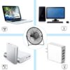 پنکه رومیزی فلزی بزرگ مدل USB - Image 6