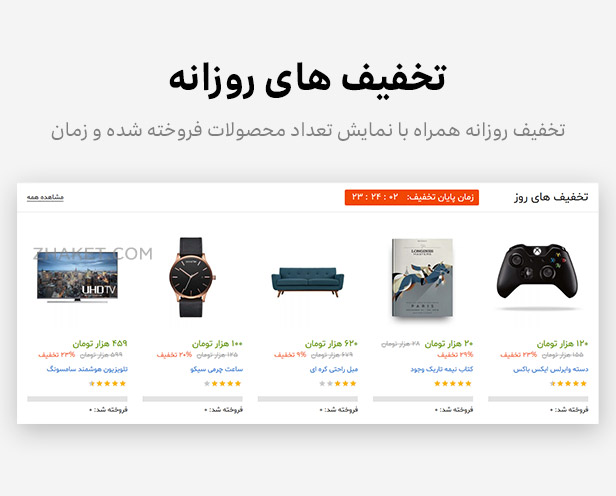پوسته Martfury | قالب فروشگاهی مارت فیوری | Martfury - WooCommerce Marketplace WordPress Theme