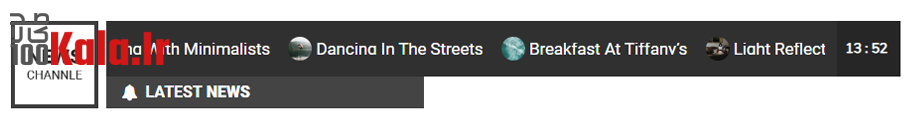 افزودنی نوار خبری پیشرفته برای المنتور | افزونه News Ticker 15 افزودنی نوار خبری المنتور | پلاگین News ticker