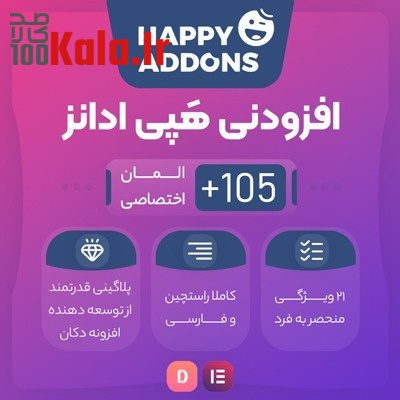 افزونه هپی ادانز پرو | پلاگین Happy Addons Pro 1 افزونه هپی ادانز پرو | پلاگین Happy Addons Pro