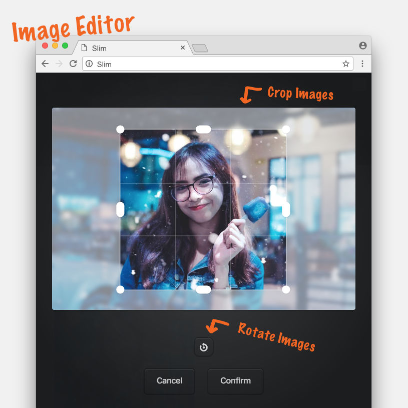 افزونه برش آنلاین تصاویر گراویتی فرمز | افزونه Cropper Slim Image 1 افزونه برش آنلاین تصاویر گراویتی فرمز | افزونه Cropper Slim Image