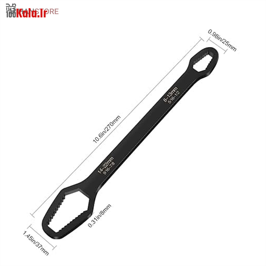 آچار دو سر رینگی همه کاره 9 آچار دو سر رینگی همه کاره - Image 9