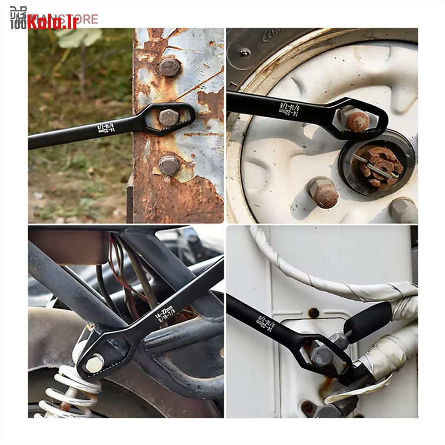 آچار دو سر رینگی همه کاره 34 آچار دو سر رینگی همه کاره - Image 34