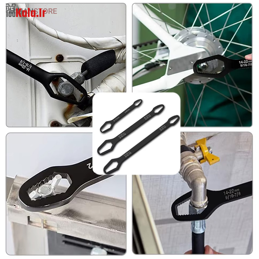 آچار دو سر رینگی همه کاره 35 آچار دو سر رینگی همه کاره - Image 35