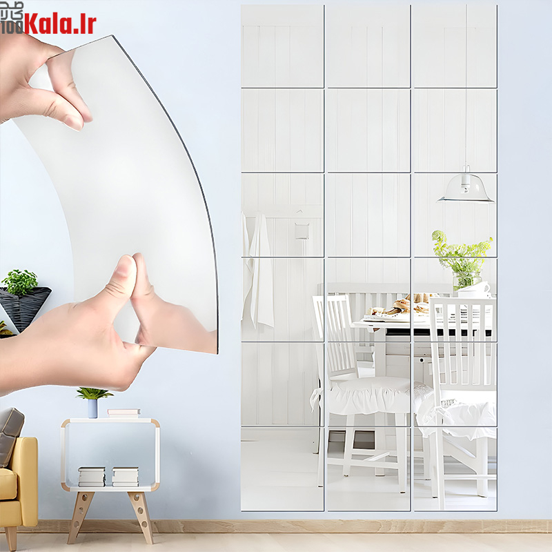 آینه چسبی نشکن طرح مستطیل 4 آینه چسبی نشکن طرح مستطیل - Image 4