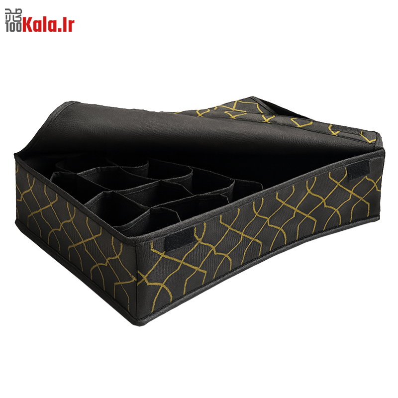 ارگانایزر توکشویی درب دار پارچه ای 13 جیب مای هوم 1 ارگانایزر توکشویی درب دار پارچه ای 13 جیب مای هوم