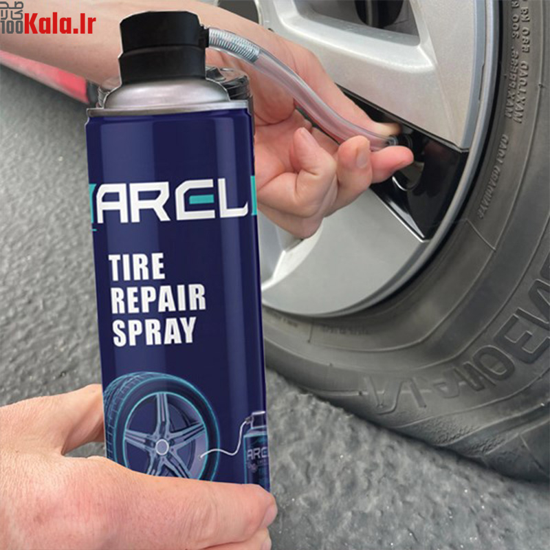 اسپری پنچرگیر و باد کننده لاستیک خودرو و موتورسیکلت 2 اسپری پنچرگیر و باد کننده لاستیک خودرو و موتورسیکلت - Image 2