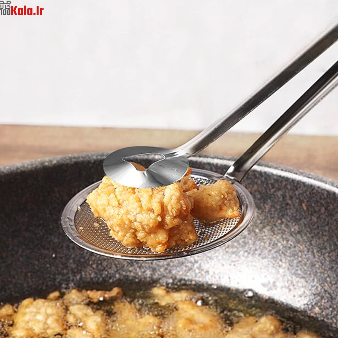 انبر روغن گیر سرخ کن 2 انبر روغن گیر سرخ کن - Image 2