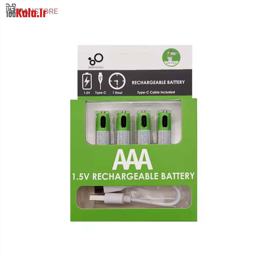 باطری قلمی قابل شارژ (بسته 4 عددی) 5 باطری قلمی قابل شارژ (بسته 4 عددی) - Image 5