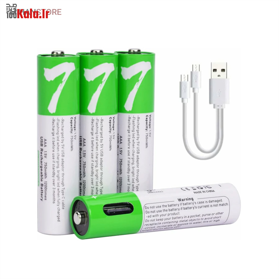 باطری قلمی قابل شارژ (بسته 4 عددی) 19 باطری قلمی قابل شارژ (بسته 4 عددی) - Image 19