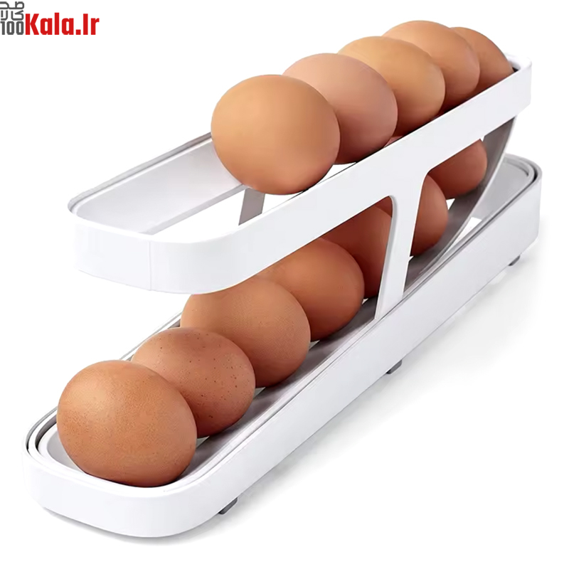 باکس نگهدارنده تخم مرغ دو طبقه 1 باکس نگهدارنده تخم مرغ دو طبقه