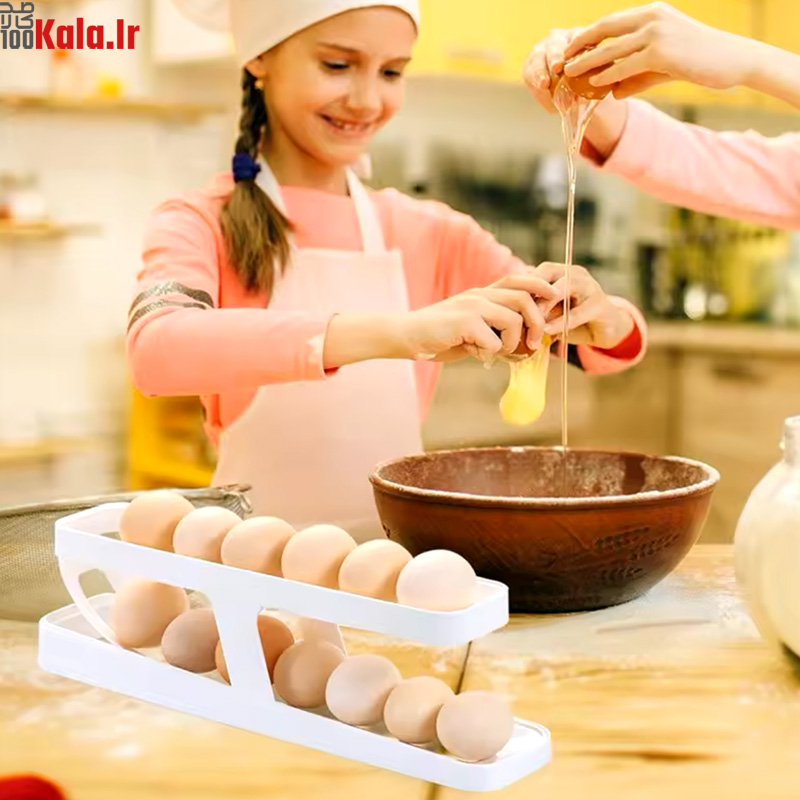 باکس نگهدارنده تخم مرغ دو طبقه 4 باکس نگهدارنده تخم مرغ دو طبقه - Image 4