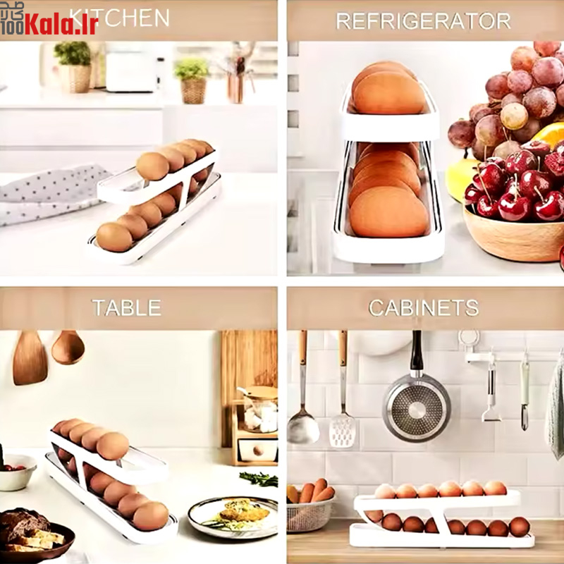 باکس نگهدارنده تخم مرغ دو طبقه 5 باکس نگهدارنده تخم مرغ دو طبقه - Image 5