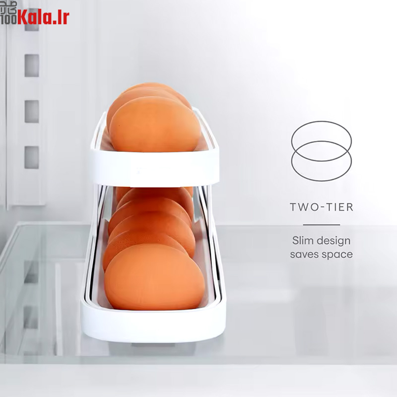 باکس نگهدارنده تخم مرغ دو طبقه 6 باکس نگهدارنده تخم مرغ دو طبقه - Image 6