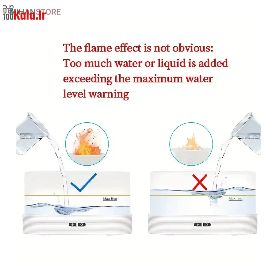 بخور سرد رو میزی طرح شعله 21 بخور سرد رو میزی طرح شعله - Image 21