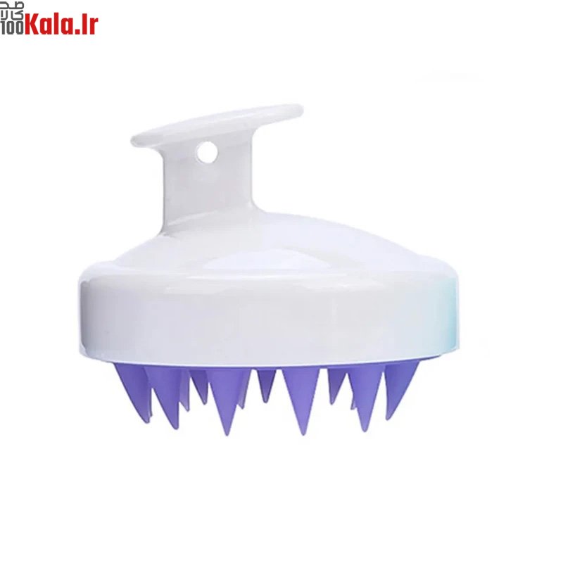 برس ماساژ و شستشوی سر مدل سیلیکونی 6 برس ماساژ و شستشوی سر مدل سیلیکونی - Image 6