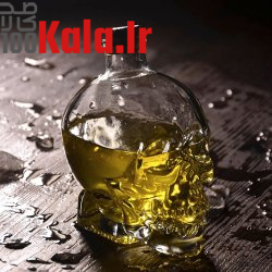 بطری شیشه ای طرح جمجمه 6 بطری شیشه ای طرح جمجمه - Image 6