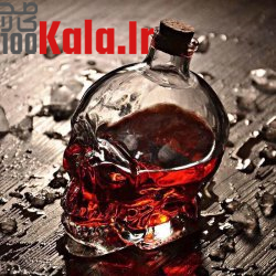 بطری شیشه ای طرح جمجمه 8 بطری شیشه ای طرح جمجمه - Image 8