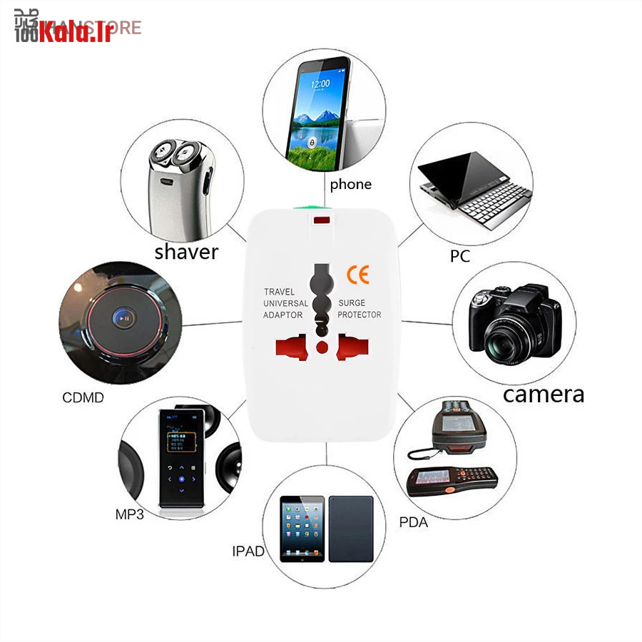 تبدیل پریز همه کاره All in One 3 تبدیل پریز همه کاره All in One - Image 3