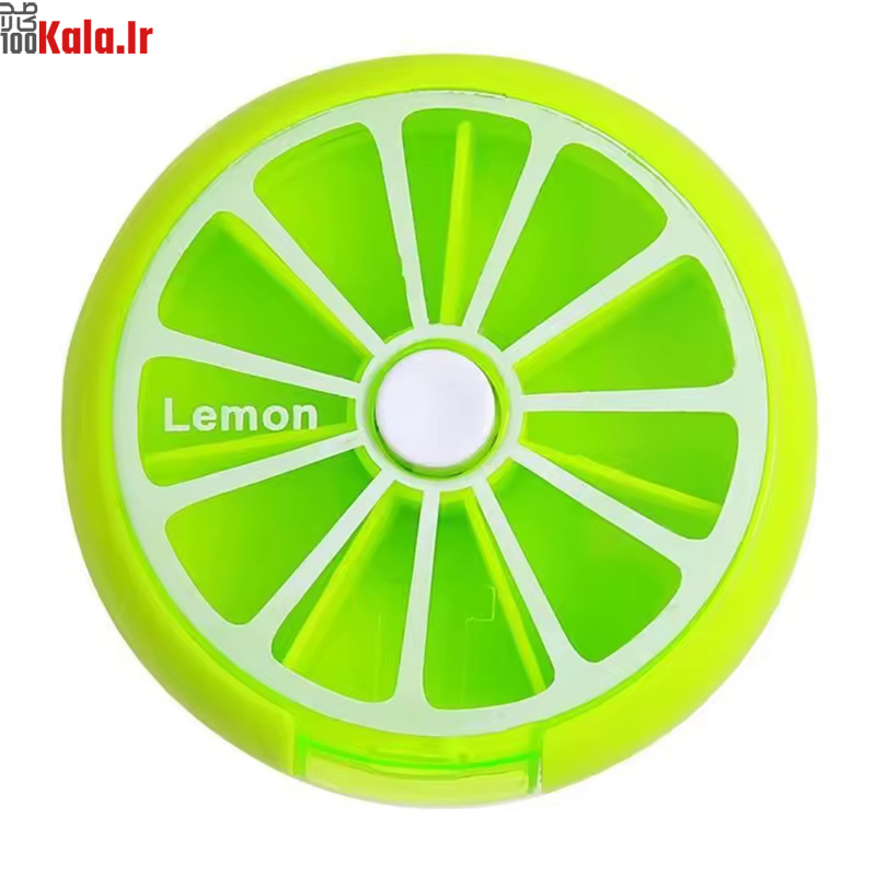 جا قرصی مسافرتی 7 خانه طرح میوه 3 جا قرصی مسافرتی 7 خانه طرح میوه - Image 3