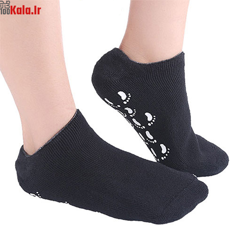 جوراب سیلیکونی ژله ای ترک پا 2 جوراب سیلیکونی ژله ای ترک پا - Image 2