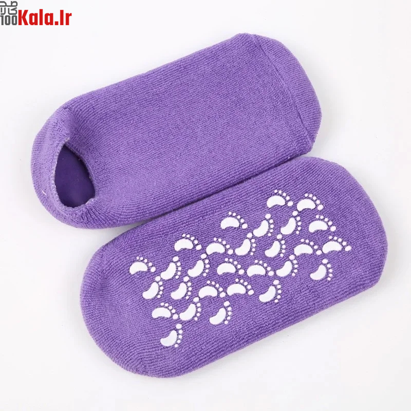 جوراب سیلیکونی ژله ای ترک پا 5 جوراب سیلیکونی ژله ای ترک پا - Image 5