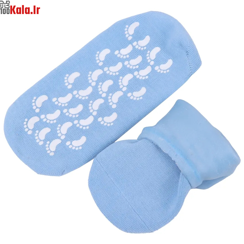 جوراب سیلیکونی ژله ای ترک پا 6 جوراب سیلیکونی ژله ای ترک پا - Image 6
