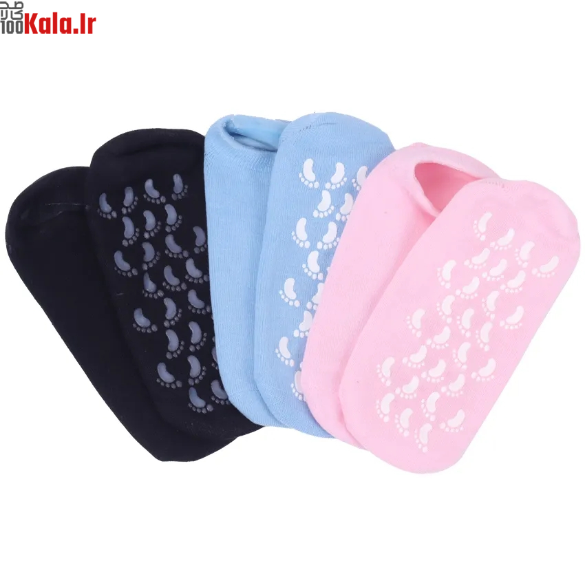 جوراب سیلیکونی ژله ای ترک پا 7 جوراب سیلیکونی ژله ای ترک پا - Image 7