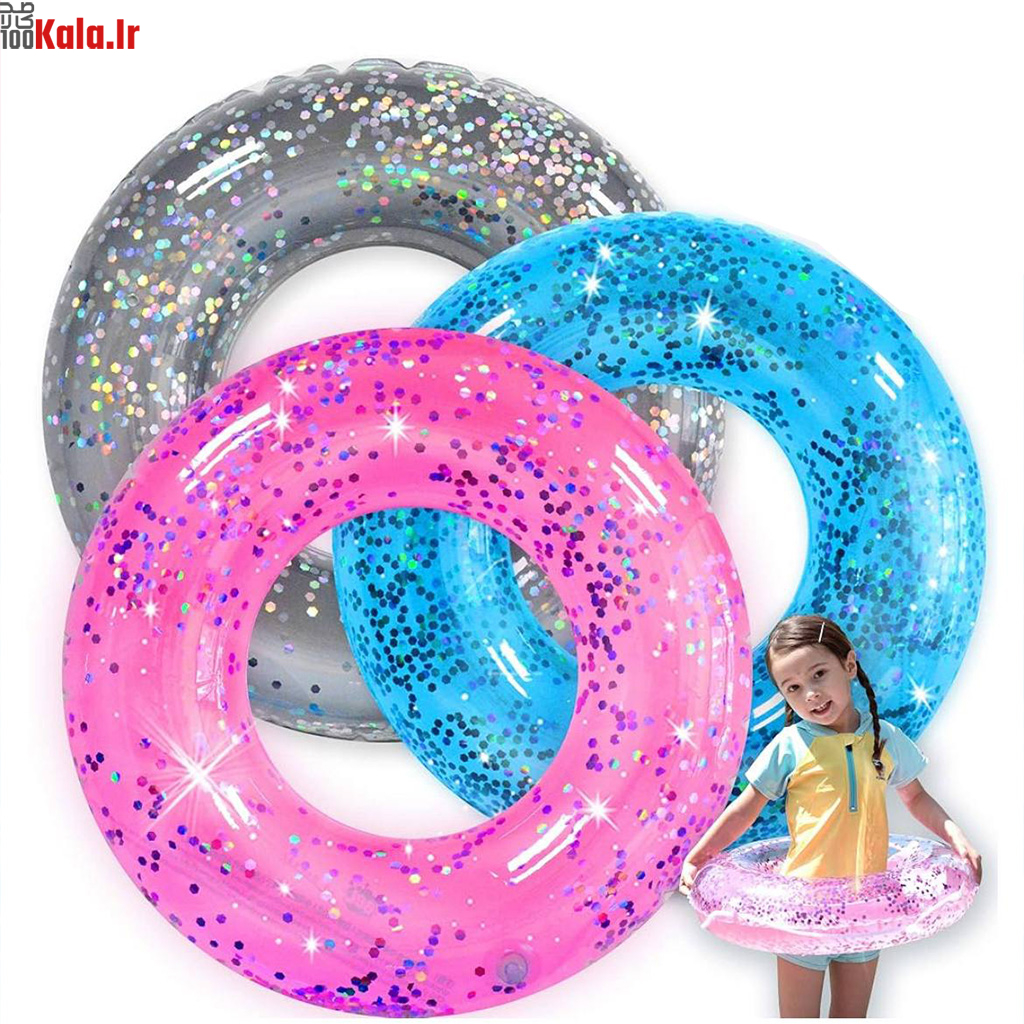حلقه بادی شنا و استخر طرح اکلیلی مدل 90 سانتی متری 2 حلقه بادی شنا و استخر طرح اکلیلی مدل 90 سانتی متری - Image 2