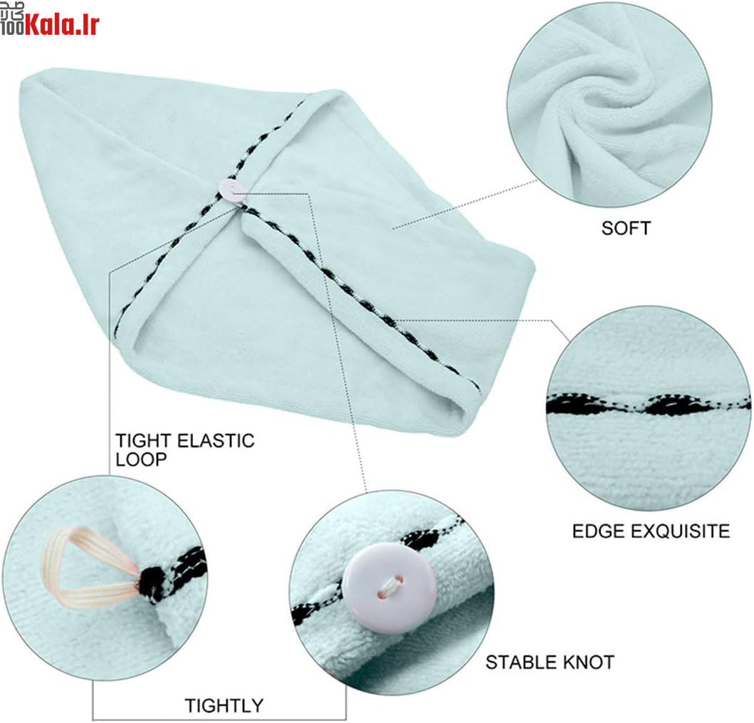 حوله سر جادویی مدل Magic Dry 3 حوله سر جادویی مدل Magic Dry - Image 3