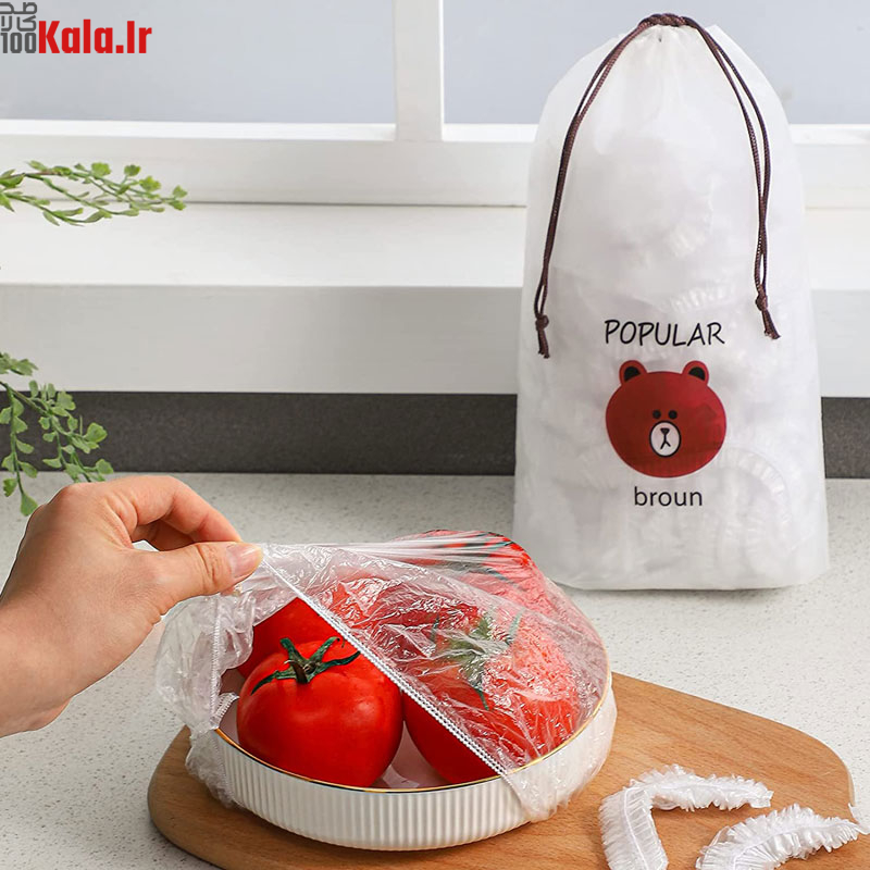 درپوش کشی ظروف بسته 100 عددی 2 درپوش کشی ظروف بسته 100 عددی - Image 2