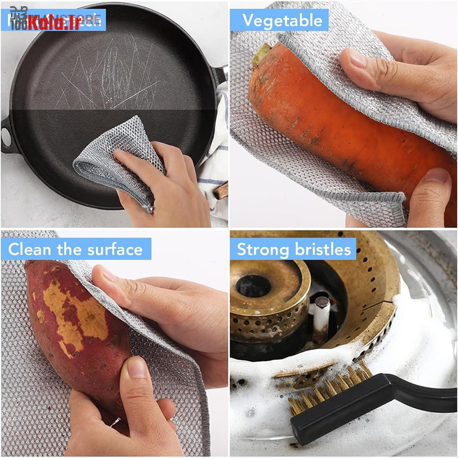 دستمال اسکاجی (بسته 5 عددی) 12 دستمال اسکاجی (بسته 5 عددی) - Image 12