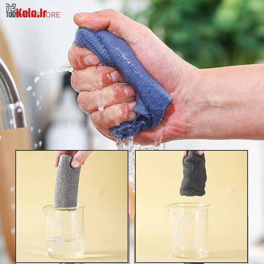 دستمال حوله ای میکروفایبر 20 عددی 14 دستمال حوله ای میکروفایبر 20 عددی - Image 14