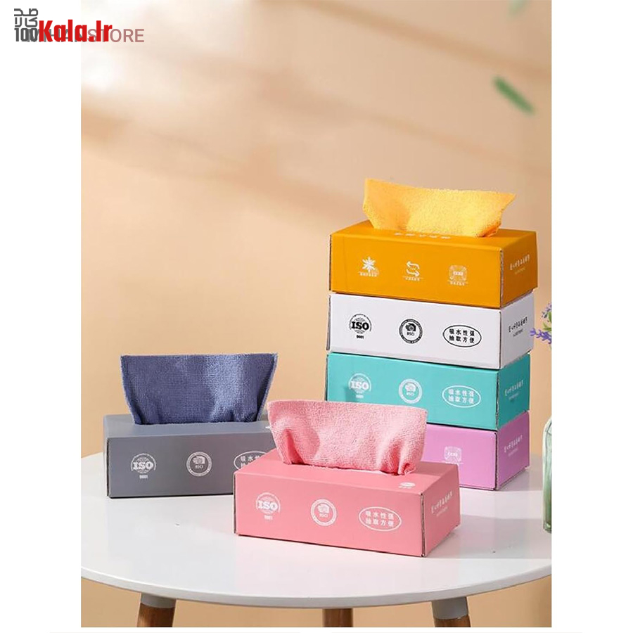 دستمال حوله ای میکروفایبر 20 عددی 17 دستمال حوله ای میکروفایبر 20 عددی - Image 17