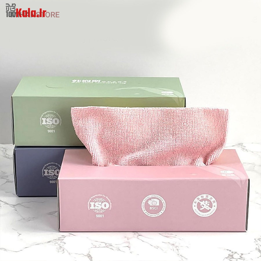 دستمال حوله ای میکروفایبر 20 عددی 21 دستمال حوله ای میکروفایبر 20 عددی - Image 21