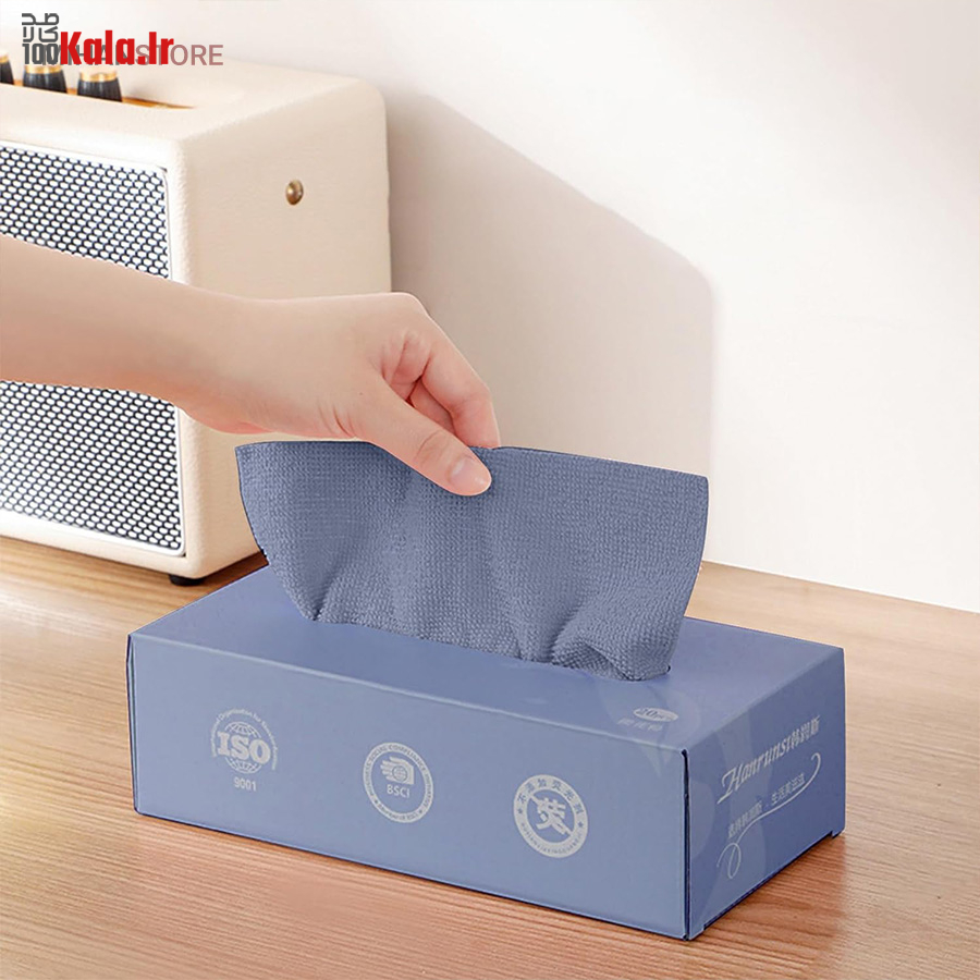 دستمال حوله ای میکروفایبر 20 عددی 24 دستمال حوله ای میکروفایبر 20 عددی - Image 24