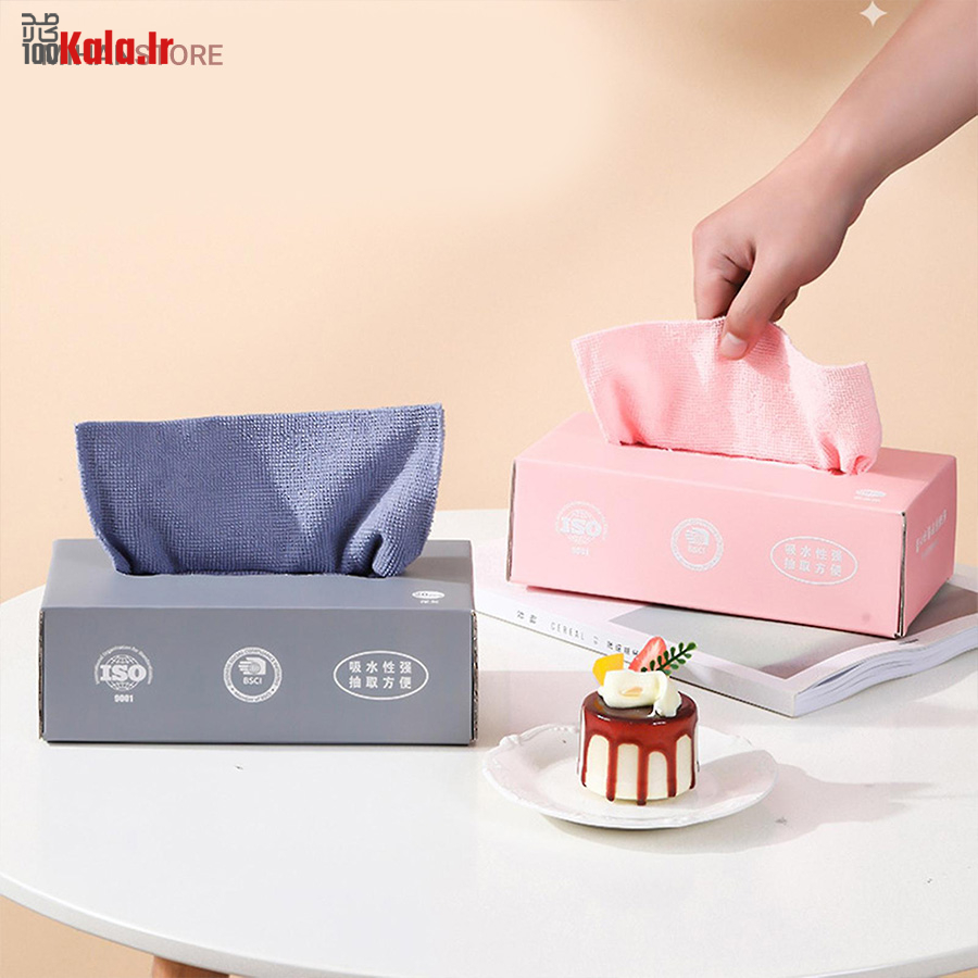 دستمال حوله ای میکروفایبر 20 عددی 26 دستمال حوله ای میکروفایبر 20 عددی - Image 26