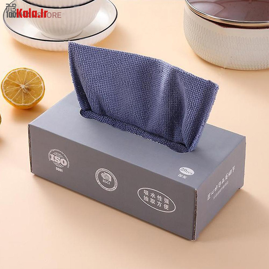 دستمال حوله ای میکروفایبر 20 عددی 27 دستمال حوله ای میکروفایبر 20 عددی - Image 27