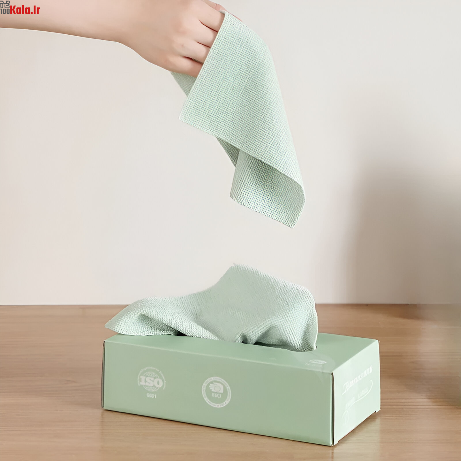 دستمال حوله ای میکروفایبر بسته 20 عددی 3 دستمال حوله ای میکروفایبر بسته 20 عددی - Image 3