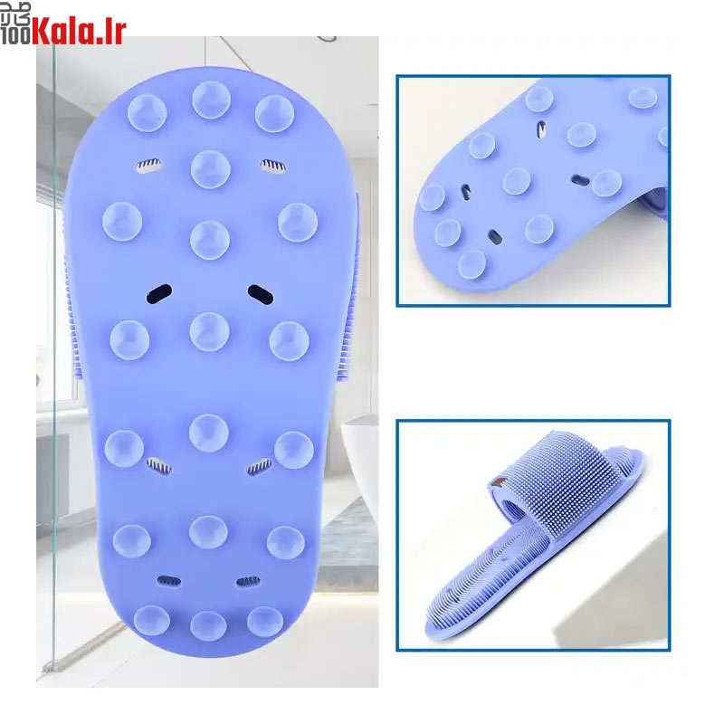 دمپایی سیلیکونی ماساژ و شستشو پا 3 دمپایی سیلیکونی ماساژ و شستشو پا - Image 3