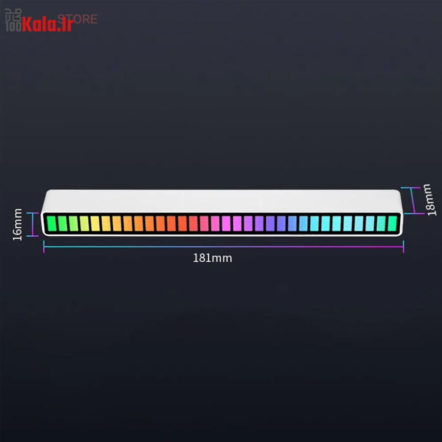 رقص نور هوشمند اکولایزر حساس به صدا 1 رقص نور هوشمند اکولایزر حساس به صدا