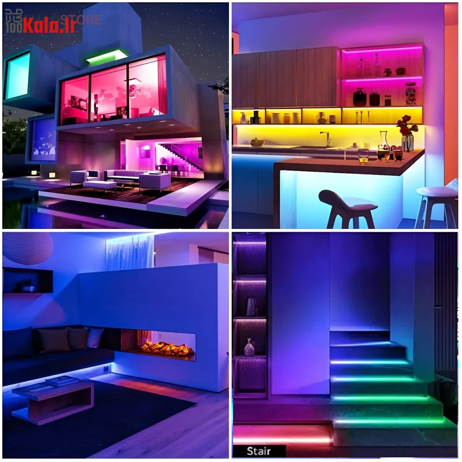 ریسه نورپردازی USB کنترل دار 4 ریسه نورپردازی USB کنترل دار - Image 4