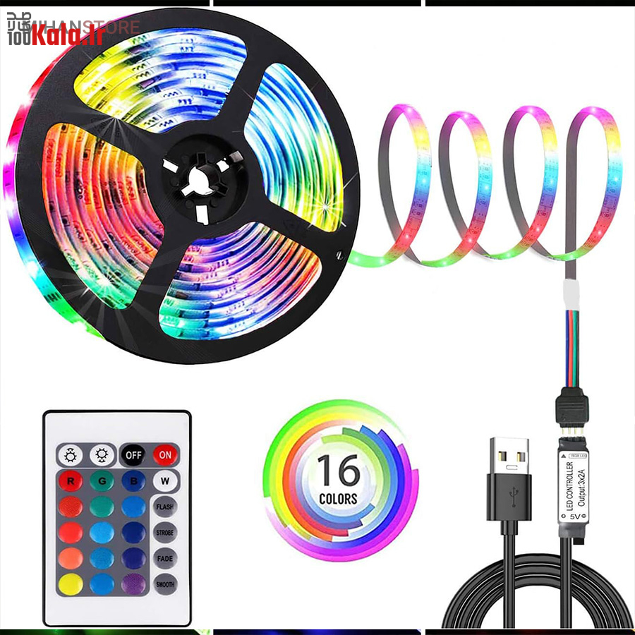 ریسه نورپردازی USB کنترل دار 18 ریسه نورپردازی USB کنترل دار - Image 18