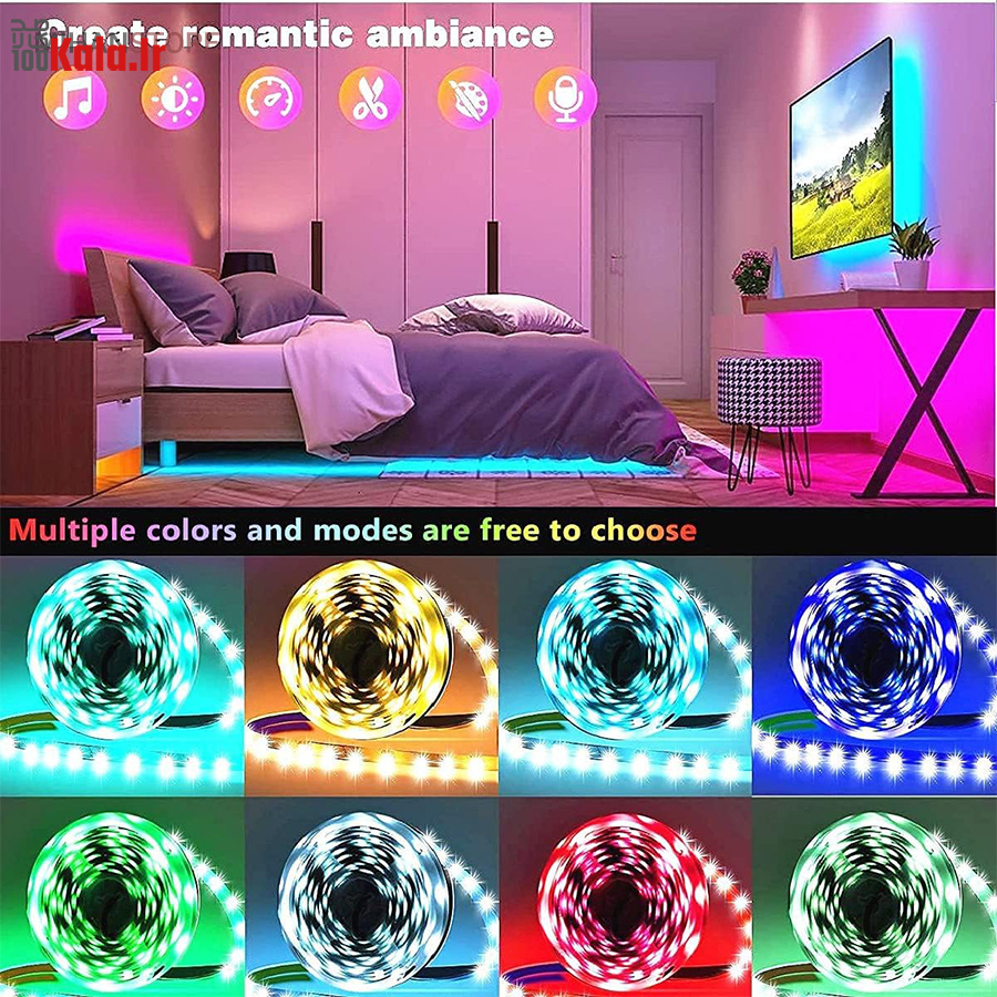 ریسه نورپردازی USB کنترل دار 20 ریسه نورپردازی USB کنترل دار - Image 20