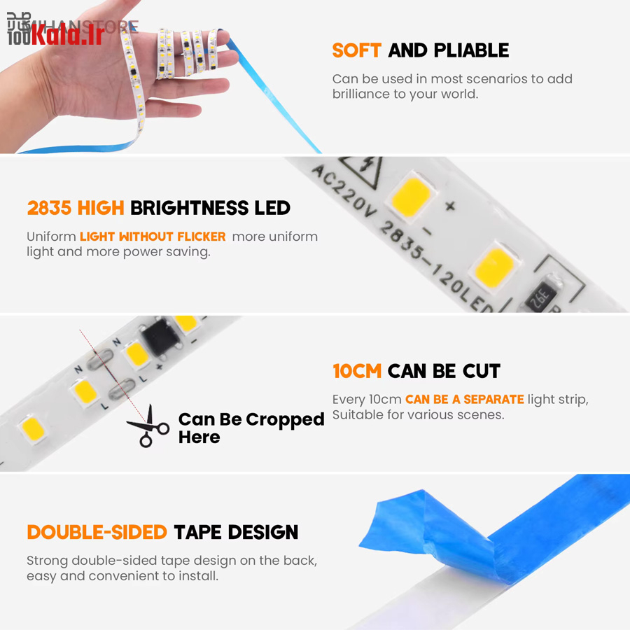 ریسه نورپردازی USB کنترل دار 26 ریسه نورپردازی USB کنترل دار - Image 26